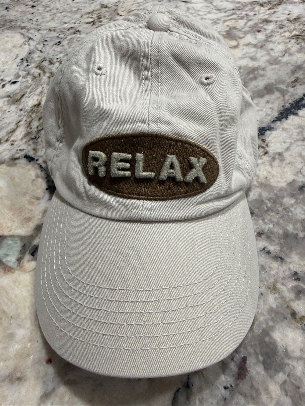Tommy Bahama Cream Cotton Hat